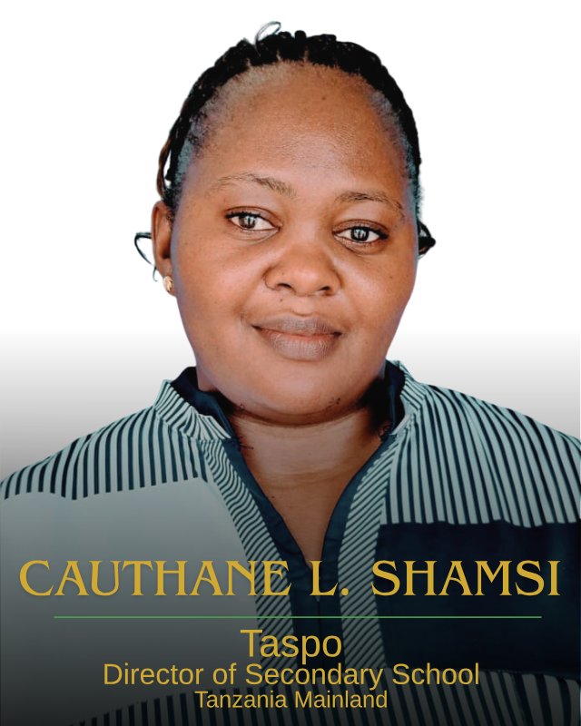 Cauthane Lucyia Shamsi, Director, Tanzania Student Plan Organisation