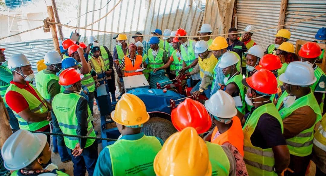 Vocational training session at a Shimu-affiliated site